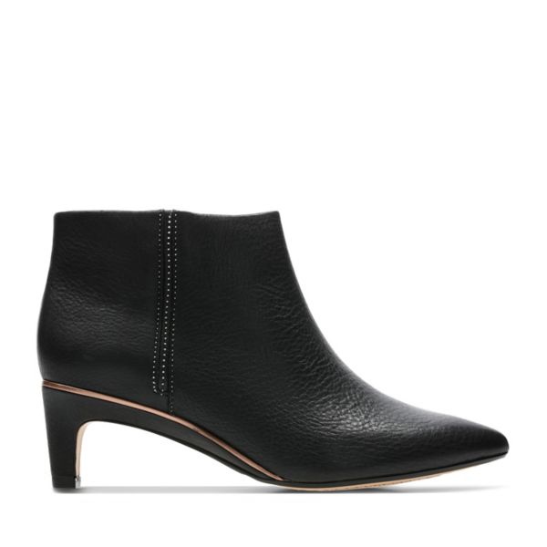 Clarks Womens Ellis Eden Ankle Boots Black | CA-7241689